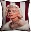 Resim Yastıkminder Marilyn Monroe Bordo Holywood 3 Yastık