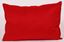 Resim Yastıkminder Tafta Kırmızı Siyah Büyük Yastık Kılıfı