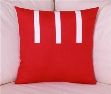Resim Koton Kırmızı Şeritli yastık