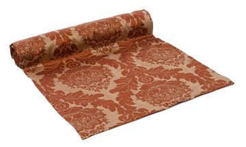 Resim Tafta Bej Taba Ottoman Osmanlı Damask Kaftan Runner