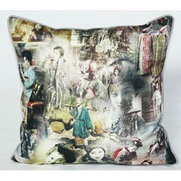 Resim Yastıkminder Koton Polyester İmparatorluklar Desenli Yastık