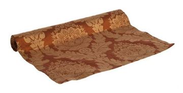 Resim Tafta  Taba Bej Ottoman Osmanlı Damask Kaftan Runner