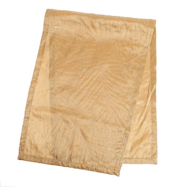 Tafta Bej Ottoman Osmanlı Palmiye Kaftan Runner resmi