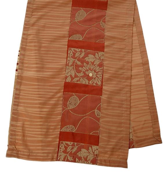 Tafta Bej Sarı Ottoman Osmanlı Broj Kaftan Runner resmi