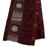 resm Tafta Bordo Kahve Ottoman Osmanlı Broj Kaftan Runner