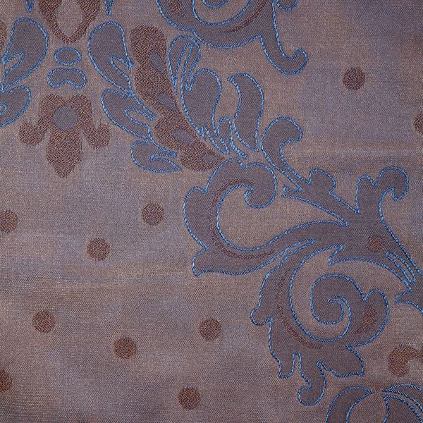 Tafta Lila Mor Damask Osmanlı Kaftan Ottoman Puantiye Runner resmi