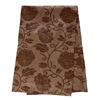 resm RUNNER MASA ÖRTÜ 140X45 cm TAFTA KUMAŞ BEJ OTOMAN OSMANLI VİZON RENK GÜL DESEN