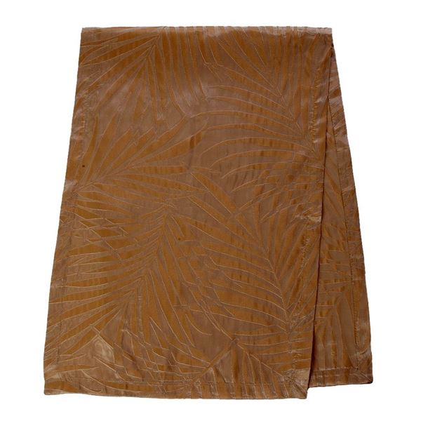 Tafta Krem Pudra Ottoman Osmanlı Palmiye Kaftan Runner resmi