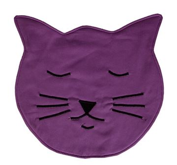 Resim Koton Kedi Formunda Mor  Piko Nakışlı Amerkan Servis