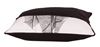 resm Koton Siyah Beyaz Patchwork Pupa Yelken Marine Dekoratif Yastık Kırlent Kılıfı