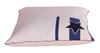 resm Koton Lacivert Beyaz Çizgili Yıldız Armalı Dekoratif Yastık Kılıfı