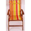 resm Koton Polyester Çift Kademeli Fıstık Kırmızı sandalye minderi
