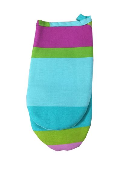 KOTON RENKLİ ÇİZGİLİ MUTFAK ELDİVENİ resmi