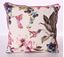 Resim KOTON PEMBE MANOLYA ÇİÇEKLER DEKORATİF YASTIK KILIFI