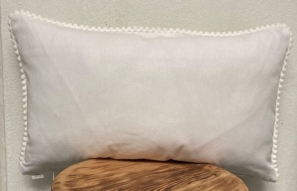 KOTON YEŞİL BEYAZ YUVARLAKLAR SU TAŞI ÇERÇEVELİ DEKORATİF YASTIK KILIFI resmi