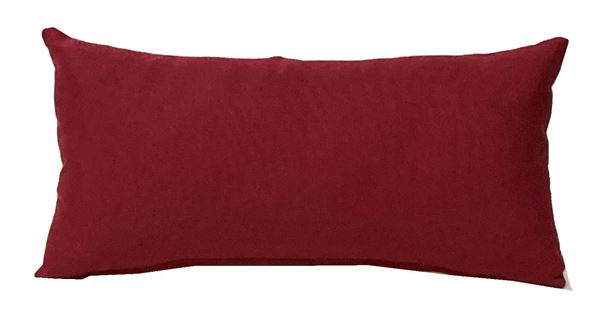 YASTIKMİNDER KOTON BORDO EKRU PEMBE ÇİÇEKLER DESENLİ DEKORATİF YASTIK KILIFI resmi