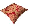 resm Yastıkminder Tafta Kırmızı Bej Ottoman Osmanlı Damask Kaftan Yastık Kılıfı