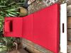 resm ŞEZLONG MINDERI KOTON BORDO DAYANIKLI KUMAŞ 3 KADEMELİ KATLANIR 4cm ELYAFA SARILMIŞ SÜNGER 60X60X3=180 CM