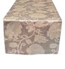 resm RUNNER MASA ÖRTÜ 140X45 cm TAFTA KUMAŞ VİZON OTTOMAN OSMANLIBEJ RENK GÜL DESEN