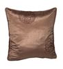 resm Yastıkminder Tafta Kadife Payet Kahve Dekoratif Yastık Kılıfı