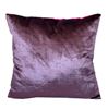 resm KADİFE FUŞYA MOR DEKORATİF YASTIK KILIFI