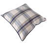 resm EKOSE MARİN KIRLENT KILIFI KOTON KREM LACİVERT 42X42 cm DEKORATİF KILIF